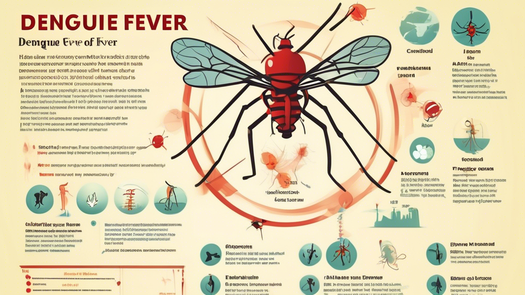 An infographic that explains the symptoms, causes, and prevention of dengue fever. The infographic should be visually appealing and easy to understand.